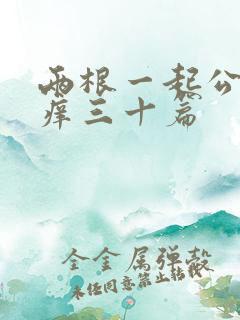 两根一起公憩止痒三十篇