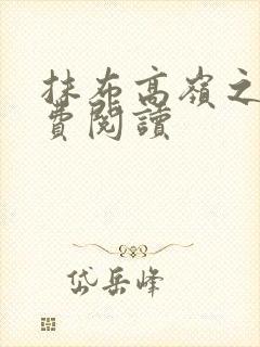 抹布高岭之花免费阅读