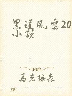 黑道风云20年小说