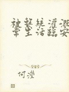 被系统灌溉的日常生活临安