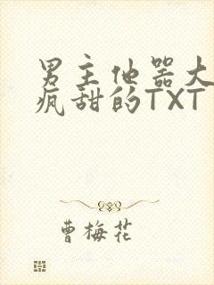 男主他器大活好疯甜的TXT