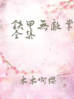 铁甲无敌掌门人全集