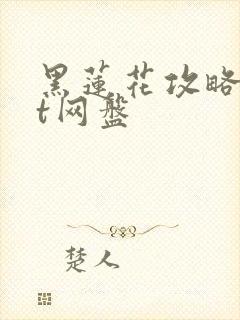 黑莲花攻略txt网盘