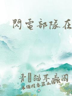 闪电部队在行动