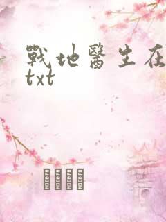 战地医生在都市txt