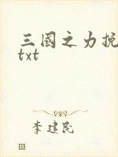 三国之力挽狂澜txt