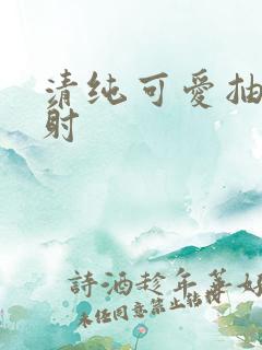 清纯可爱抽插内射