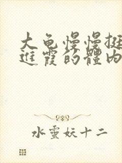 大龟慢慢挺进王进霞的体内