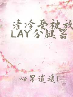 清冷受被放置PLAY分腿器