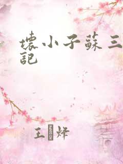 坏小子苏三风流记