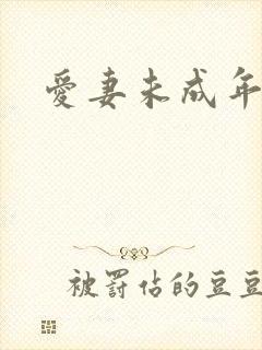 爱妻未成年