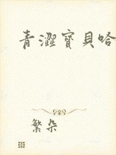 青涩宝贝哈烧恋