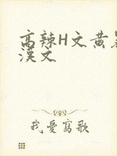 高辣H文黄暴糙汉文
