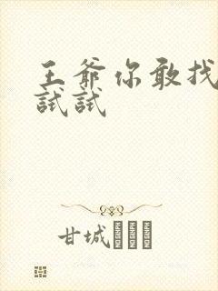 王爷你敢找小三试试