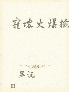 宠坏火爆检察官