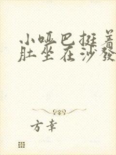 小哑巴挺着个孕肚坐在沙发