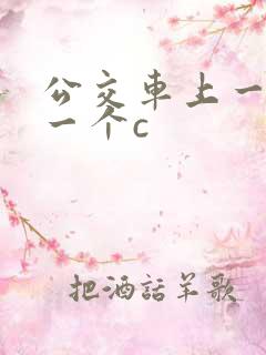 公交车上一个接一个c