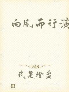 向风而行演员表