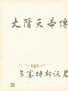 大隋天帝传