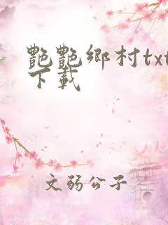 艳艳乡村txt下载