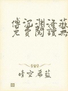 傅沉渊洛薇小说免费阅读无弹窗