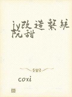 jy改造系统人阮甜