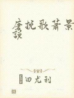 唐挽歌萧景弦小说