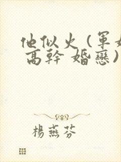 他似火 (军婚 高干 婚恋)