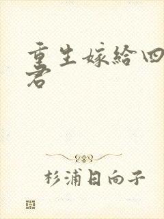 重生嫁给四个夫君