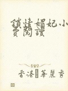 锁情媚妃小说免费阅读