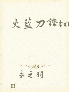 火蓝刀锋txt