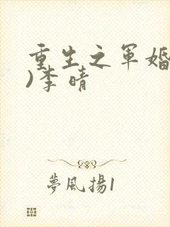 重生之军婚(h)李晴