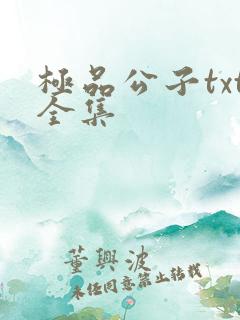 极品公子txt全集