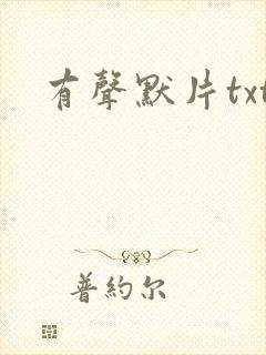 有声默片txt