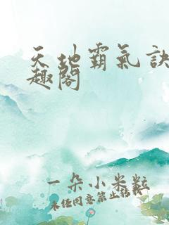 天地霸气诀 笔趣阁