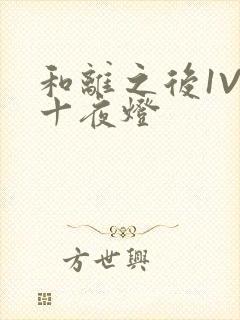 和离之后1V1十夜灯