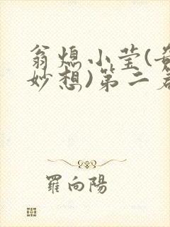 翁熄小莹(奇思妙想)第二篇