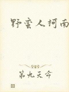 野蛮人柯南小说