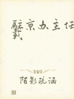 驻京办主任 下载