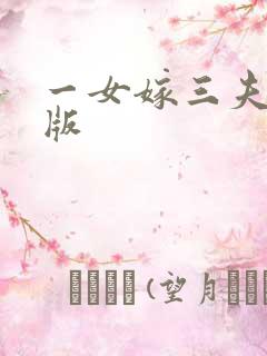 一女嫁三夫完整版
