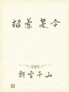 招惹 是今