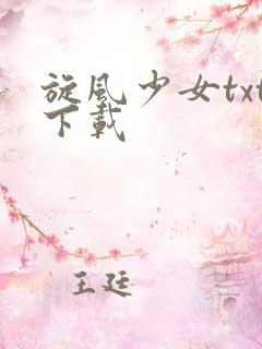 旋风少女txt下载