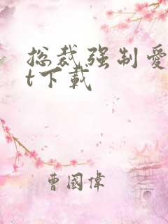 总裁强制爱txt下载