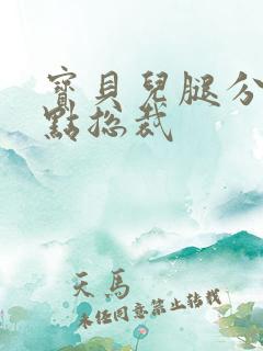 宝贝儿腿分的大点总裁