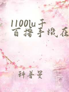 1100lu千百撸手机在线