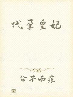 代孕皇妃