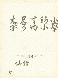 大尺寸的小黄说字多肉小学