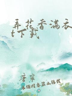 弄花香满衣txt下载