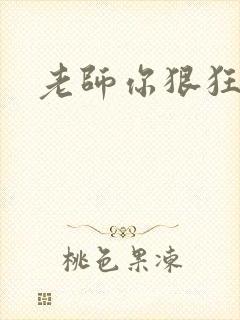 老师你狠狂