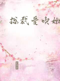 总裁爱吃嫩豆腐